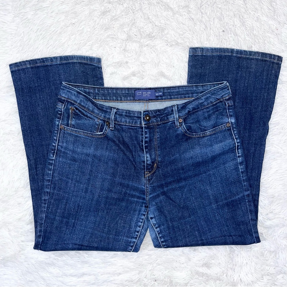 LEVI’S Women’s Demi Curve Classic Boot Cut Dark Wash Blue Jeans Plus Size 16 M